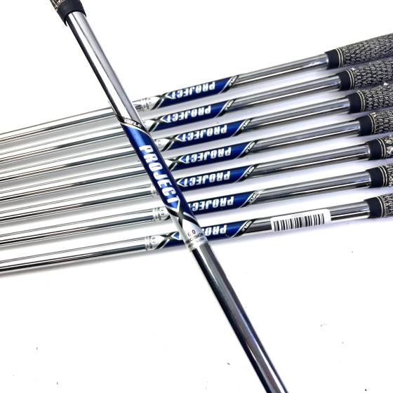 Titleist T100S/T200 2021 Irons / 4-PW + 48 Degree / Project X Rifle Stiff Flex