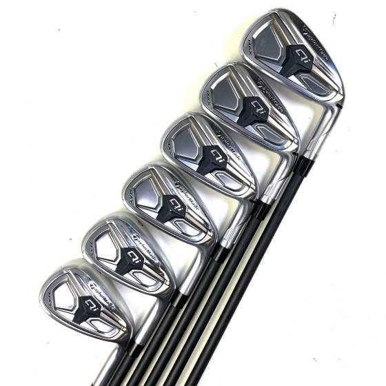 Taylormade QI Max Irons / 6-PW+AW / REAX 65 Regular flex