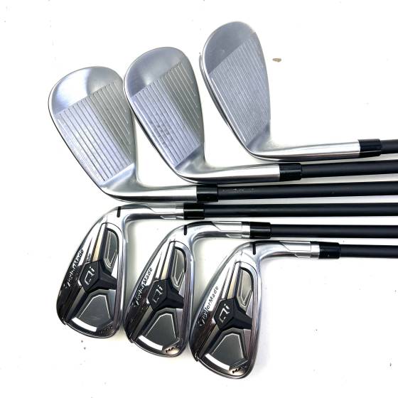 Taylormade QI Max Irons / 6-PW+AW / REAX 65 Regular flex