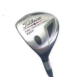 Left Handed Titleist Pro Trajectory 980F 5 Wood / 17 Degree / Titleist 4375 Regular Flex