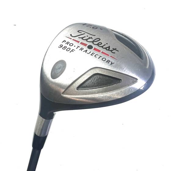 Left Handed Titleist Pro Trajectory 980F 5 Wood / 17 Degree / Titleist 4375 Regular Flex
