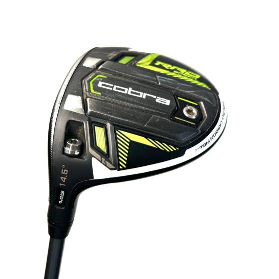 Left Handed Cobra Radspeed 3 Wood / 14.5 Degree / Evenflow Riptide CB Senior Flex