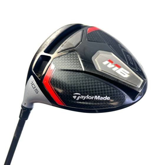 Left Handed Taylormade M6 Driver / 10.5 Degree / Atmos 6R Regular Flex
