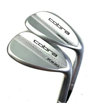 Cobra King Chrome 2025 Wedges / 54 & 60 Degree / KBS PGI 70 Wedge Flex