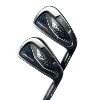 Cobra King Forged Tec Black Irons / 4-PW / N.S. Pro Modus 3 Tour 105 X-Stiff Flex