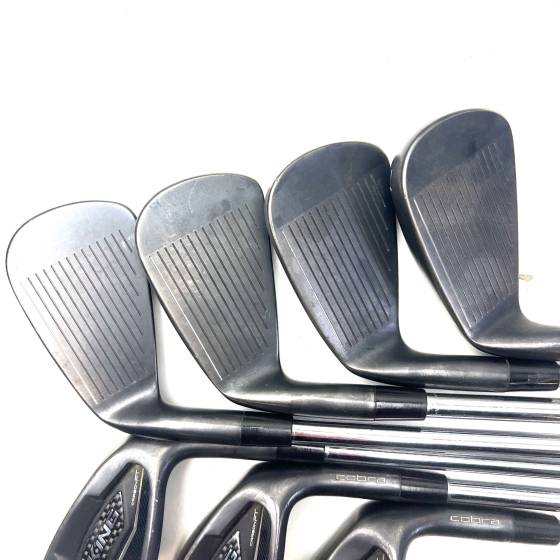 Cobra King Forged Tec Black Irons / 4-PW / N.S. Pro Modus 3 Tour 105 X-Stiff Flex