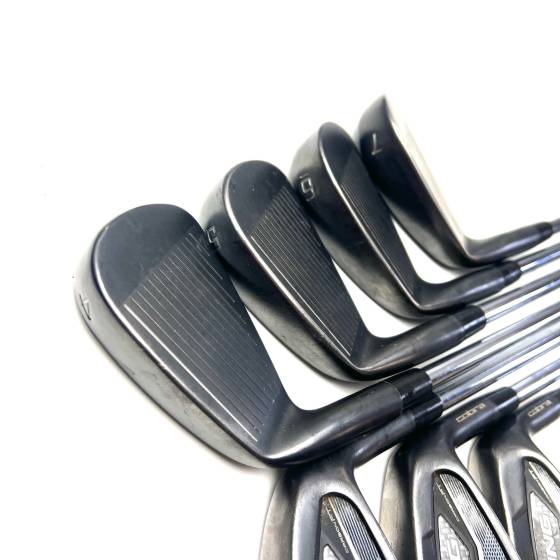 Cobra King Forged Tec Black Irons / 4-PW / N.S. Pro Modus 3 Tour 105 X-Stiff Flex