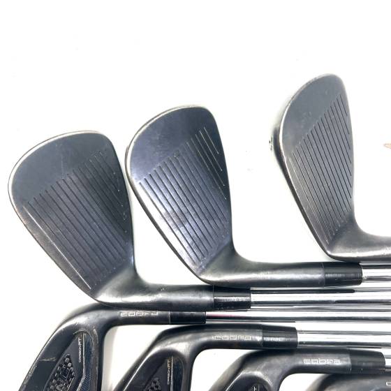 Cobra King Forged Tec Black Irons / 4-PW / N.S. Pro Modus 3 Tour 105 X-Stiff Flex