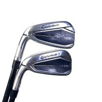 Left Handed Taylormade QI Irons / 6-SW / Ventus 5A Senior Flex