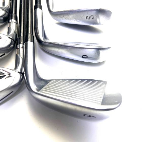 Left Handed Taylormade QI Irons / 6-SW / Ventus 5A Senior Flex