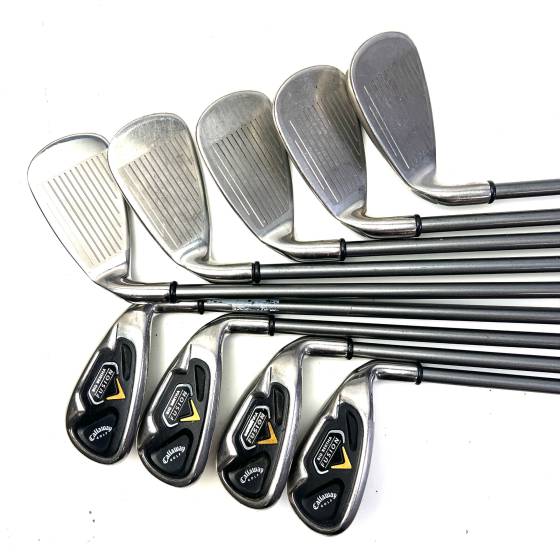 Callaway Big Bertha Fusion Irons / 3-SW / RCH 75 Regular Flex