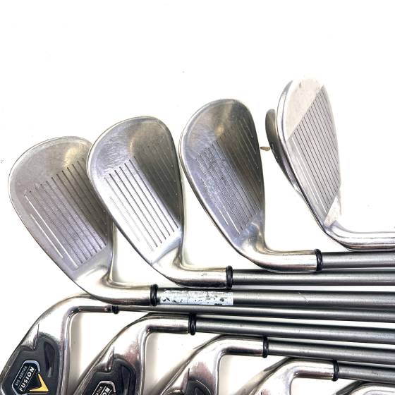 Callaway Big Bertha Fusion Irons / 3-SW / RCH 75 Regular Flex