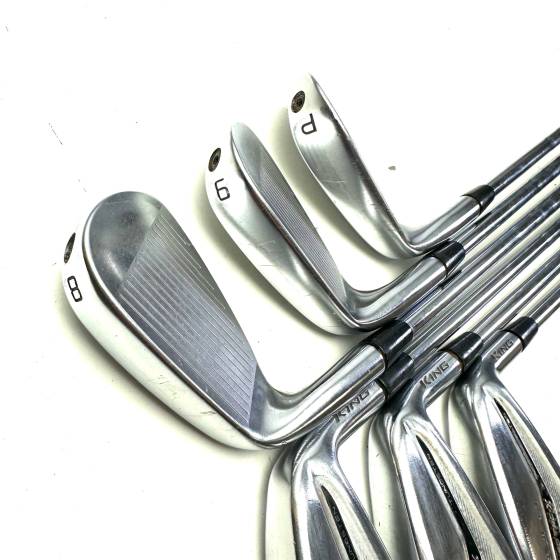 Cobra King Forged Tec-X Irons / 5-PW / KBS $-Taper 120 Stiff Flex