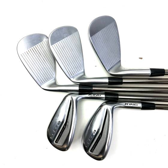 Cobra King Forged Tec-X Irons / 7-GW / Recoil ESX 460 Regular Flex