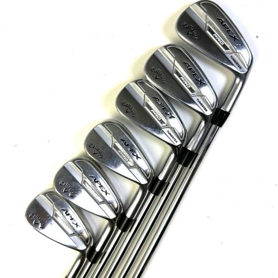 Callaway Apex Pro 21 Irons / 5-PW / Elevate 115 Stiff Flex