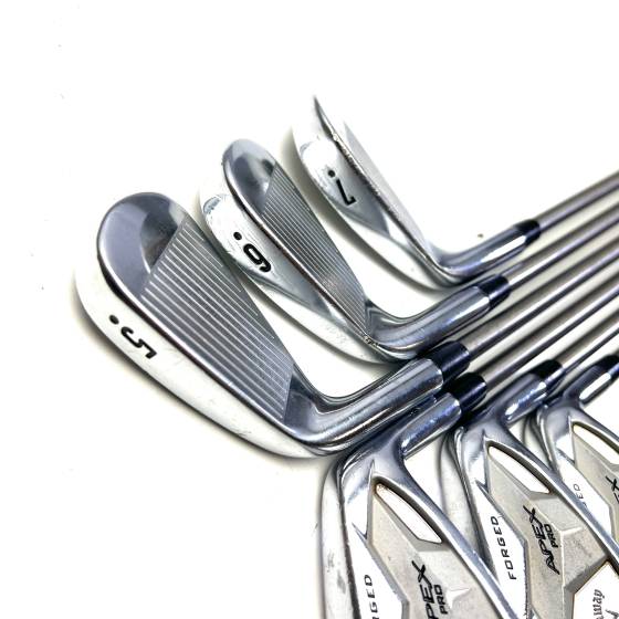 Callaway Apex Pro 19 Irons / 5-PW / Steelfibre I95 Stiff Flex