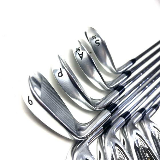 Taylormade PSI Irons / 5-SW + AW / KBS Tour Stiff Flex