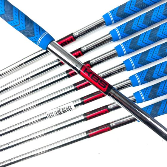 Taylormade PSI Irons / 5-SW + AW / KBS Tour Stiff Flex