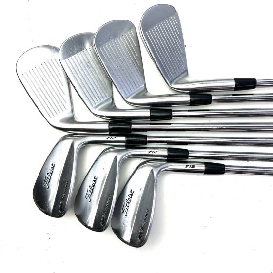Titleist 712 CB/MB Forged Irons / 4-PW / Project X Regular Flex