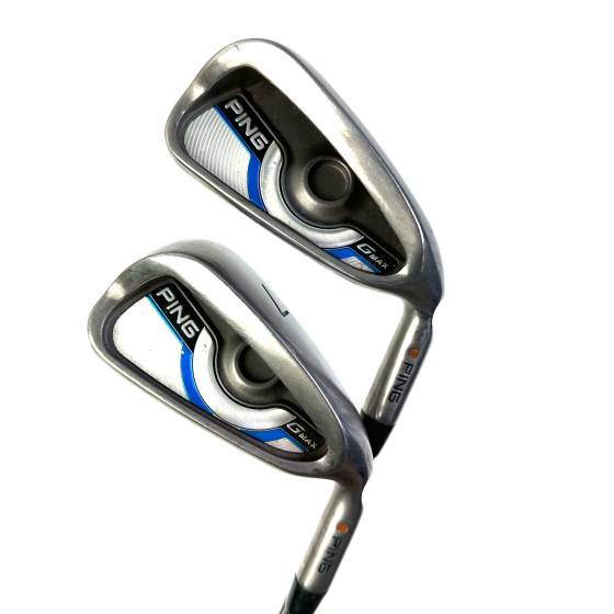 Ping G Max Irons / 6-SW + UW / TFC 80 Senior Flex