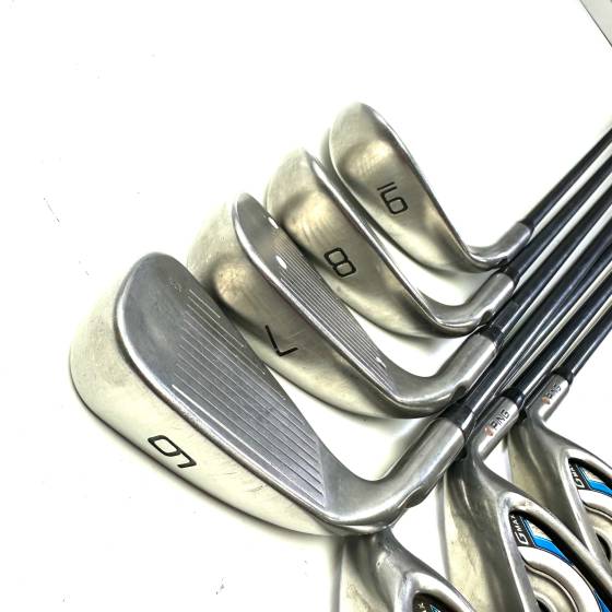 Ping G Max Irons / 6-SW + UW / TFC 80 Senior Flex