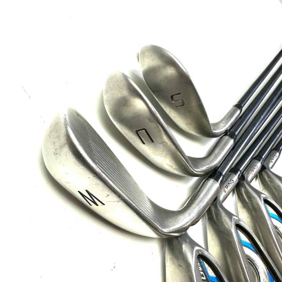 Ping G Max Irons / 6-SW + UW / TFC 80 Senior Flex
