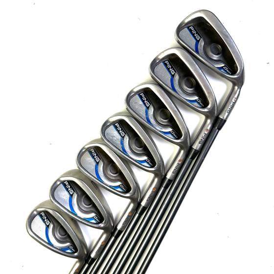 Ping G Max Irons / 6-SW + UW / TFC 80 Senior Flex