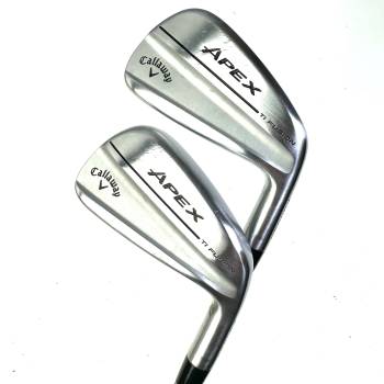 Callaway Apex TI Fusion Irons / 4-PW / Dynamic Gold R300 Regular Flex