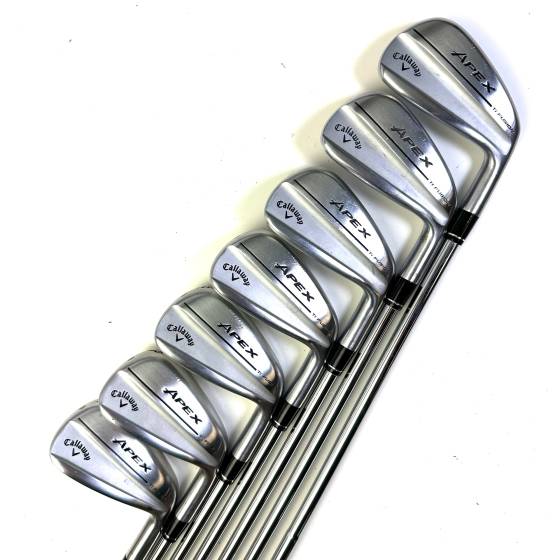 Callaway Apex TI Fusion Irons / 4-PW / Dynamic Gold R300 Regular Flex