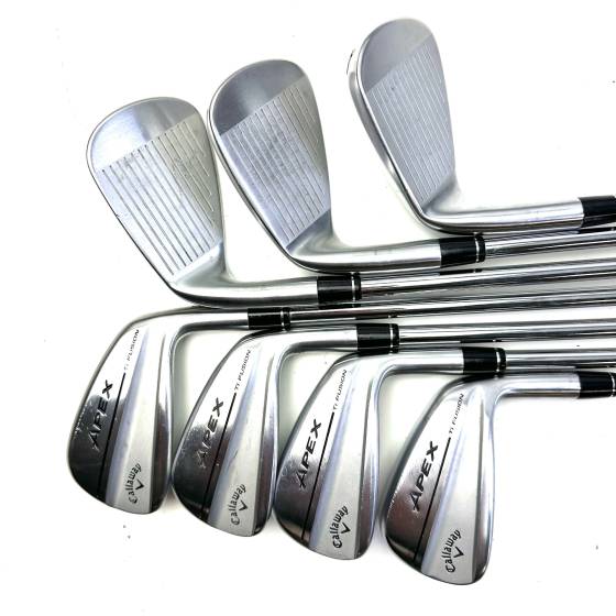 Callaway Apex TI Fusion Irons / 4-PW / Dynamic Gold R300 Regular Flex
