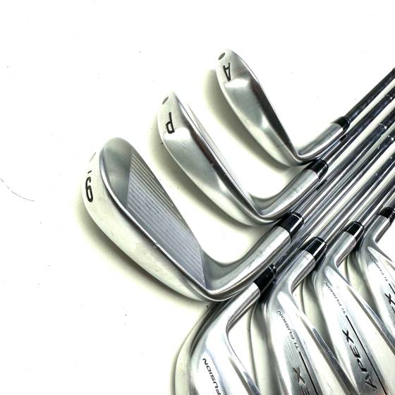 Callaway Apex TI Fusion Irons / 4-PW / Dynamic Gold R300 Regular Flex