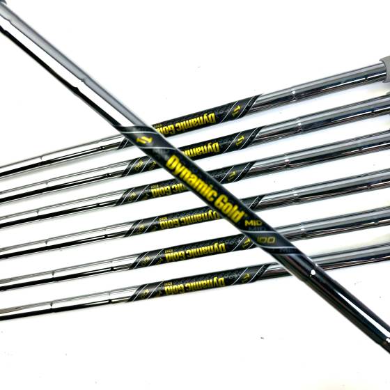 Callaway Apex TI Fusion Irons / 4-PW / Dynamic Gold R300 Regular Flex