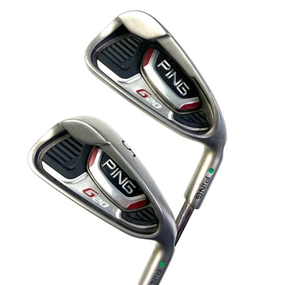 Ping G20 Irons / 4-SW + UW / CFS Regular Flex