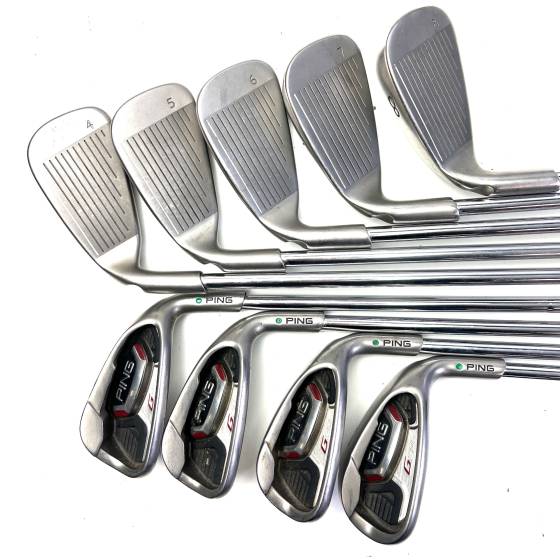 Ping G20 Irons / 4-SW + UW / CFS Regular Flex