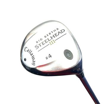 Callaway Big Bertha Steelhead III 4 Wood / 17 Degree / System III Stiff Flex
