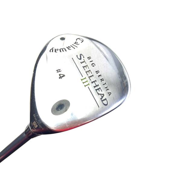 Callaway Big Bertha Steelhead III 4 Wood / 17 Degree / System III Stiff Flex