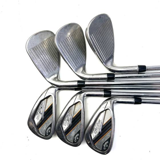 Callaway Mavrik Irons / 6-GW / True Temper Elevate 95 Regular Flex