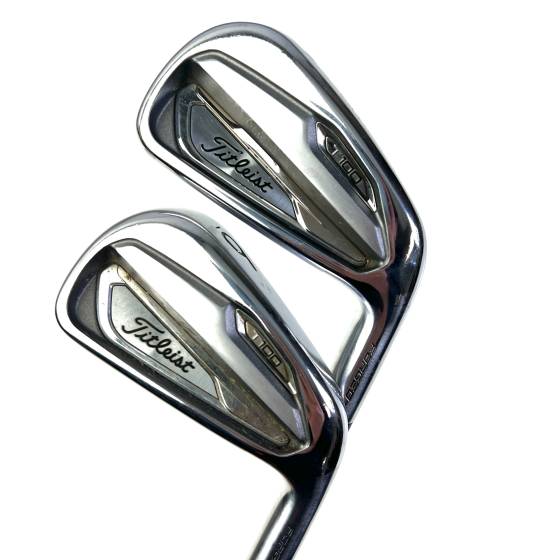 Titleist T100 2019 Irons / 5-PW / True Temper AMT Tour White Stiff Flex