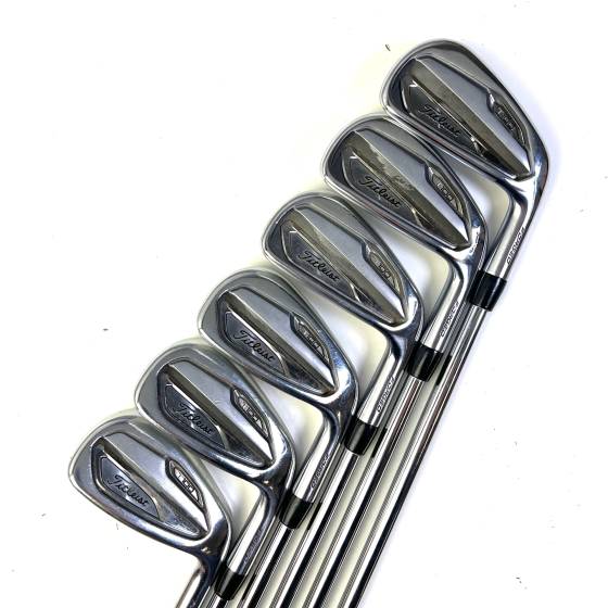 Titleist T100 2019 Irons / 5-PW / True Temper AMT Tour White Stiff Flex