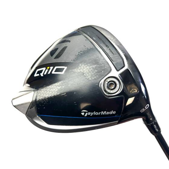 Taylormade Qi10 Driver / 9 Degree / Handcrafted Hzrdus 62 Stiff Flex