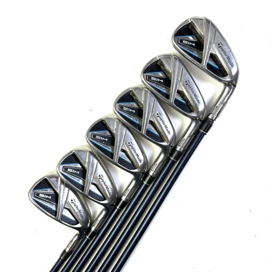 Taylormade SIM Max Irons / 6-PW+AW / Ventus 5A Senior Flex