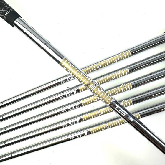 Taylormade QI HL Irons / 5-PW / Dynamic Gold 105 Stiff Flex