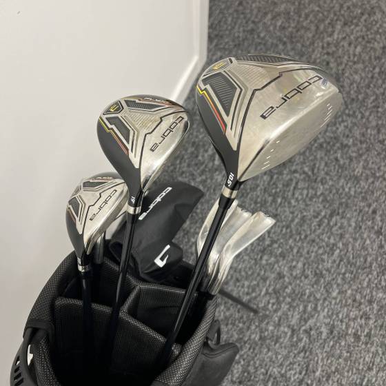 Cobra Fly XL Full Set With Bag / Driver – SW + Putter / Regular Flex