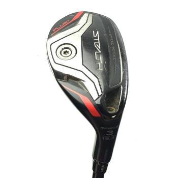 Taylormade Stealth Plus 3 Hybrid / 19.5 Degree / Hzrdus Smoke RDX Regular Flex
