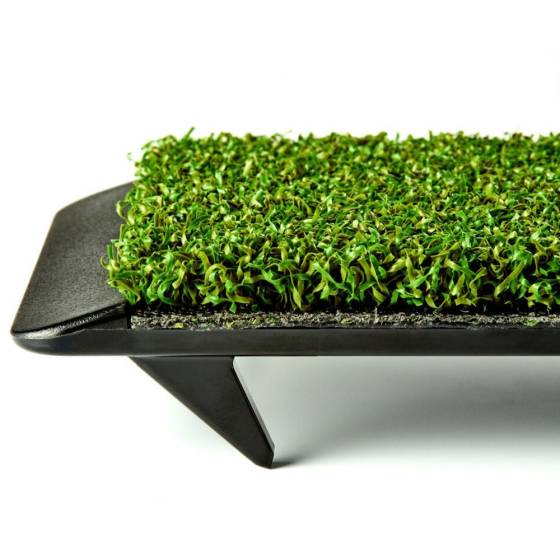 Spurk Short Pile Grass Winter Golf Mat + Carry Bag
