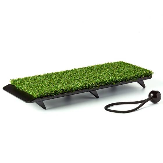 Spurk Short Pile Grass Winter Golf Mat + Carry Bag